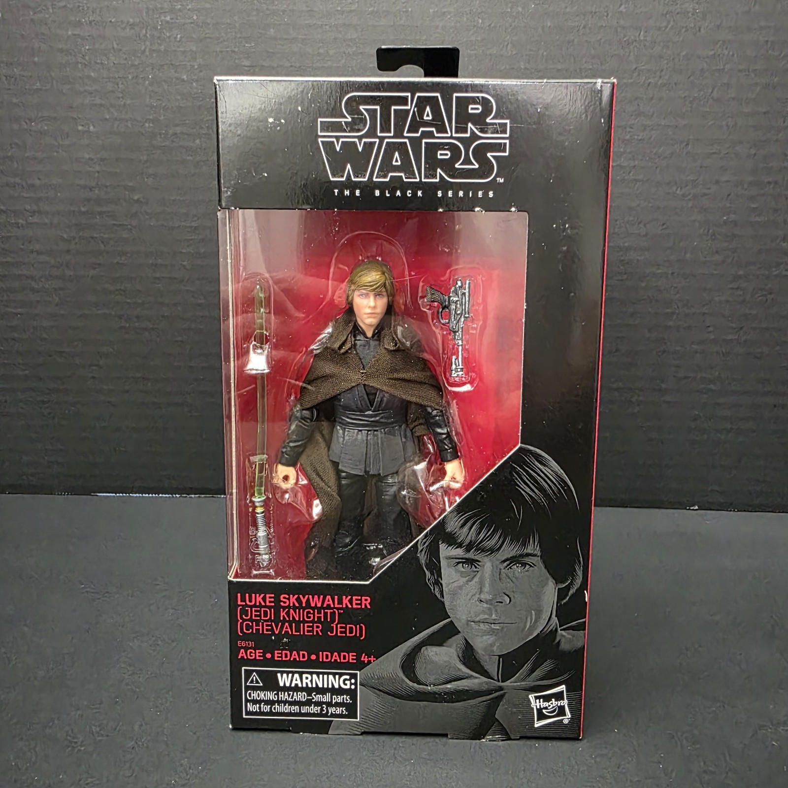 Star Wars Black Series Luke Skywalker Jedi Knight Chevalier Jedi 6&Prime; Walmart