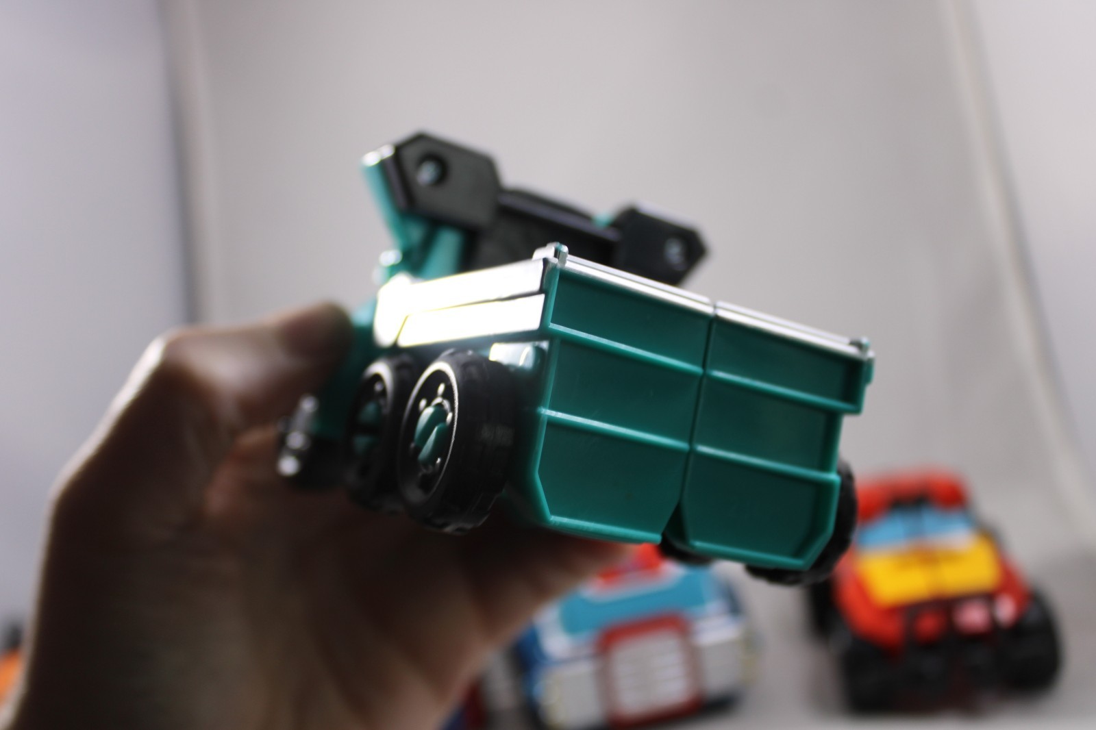 Transformers Playskool Heroes Rescue Bots Energize Wedge Hot Shot- Optimus Prime