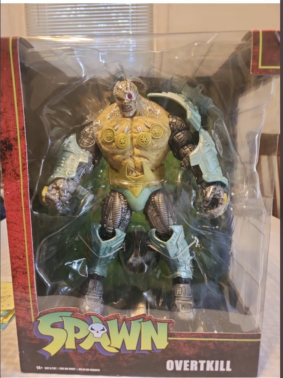 SPAWN MEGAFIG « OVERTKILL » Figure MCFARLANE TOYS 10&Prime; Wave 3 NEW SEALED