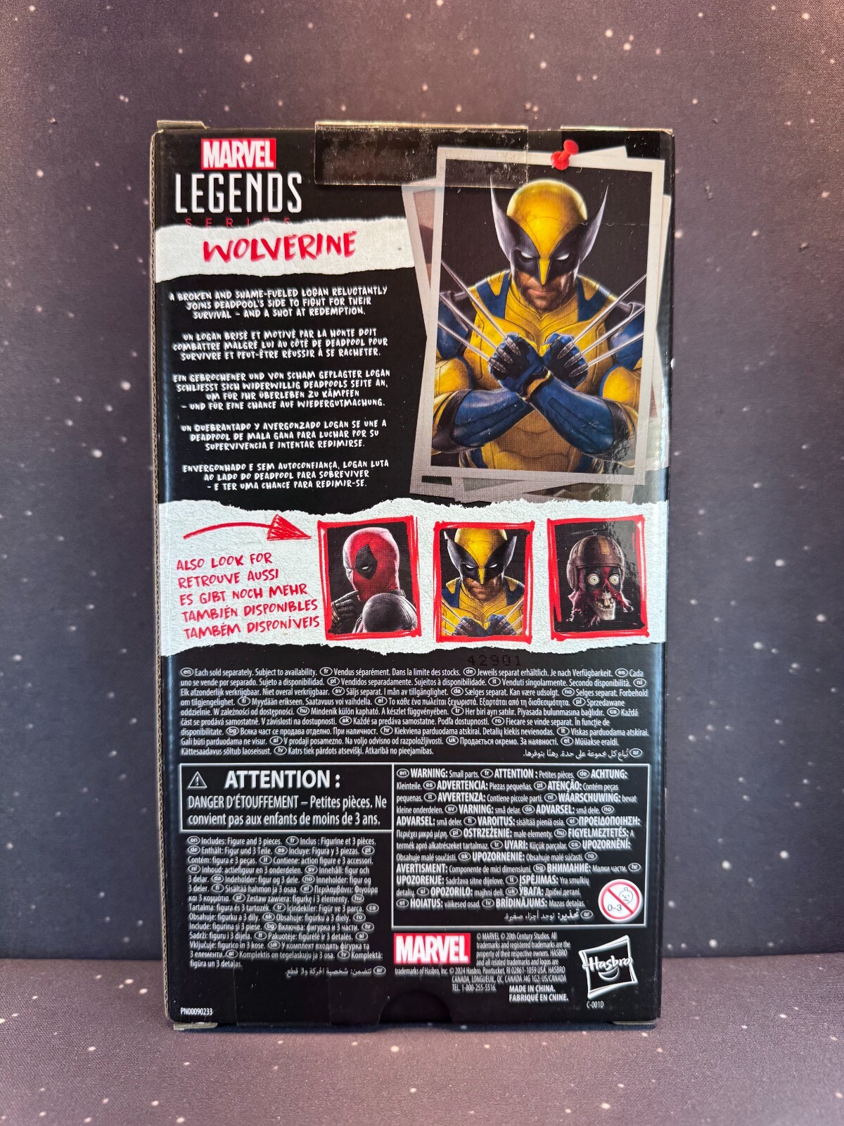 2024 Marvel Legends Deadpool & Wolverine – Wolverine 6&Prime; Action Figure