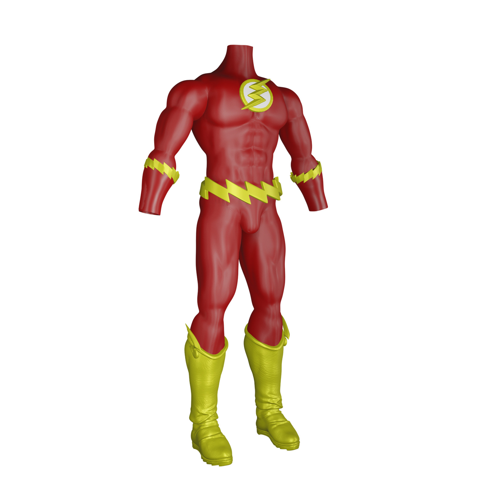1/6 Scale Action Figure Kit: Flash v1