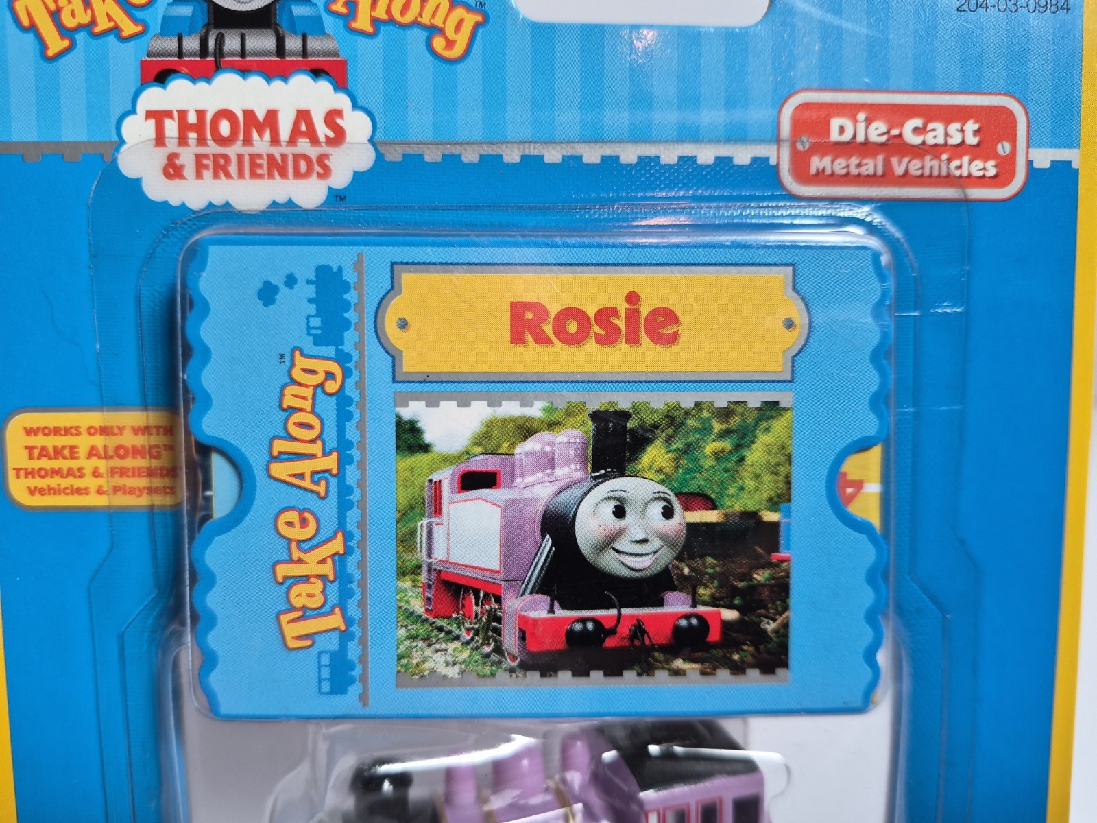 Thomas & Friends Tank Engine Take Along ROSIE 2007 Die Cast
