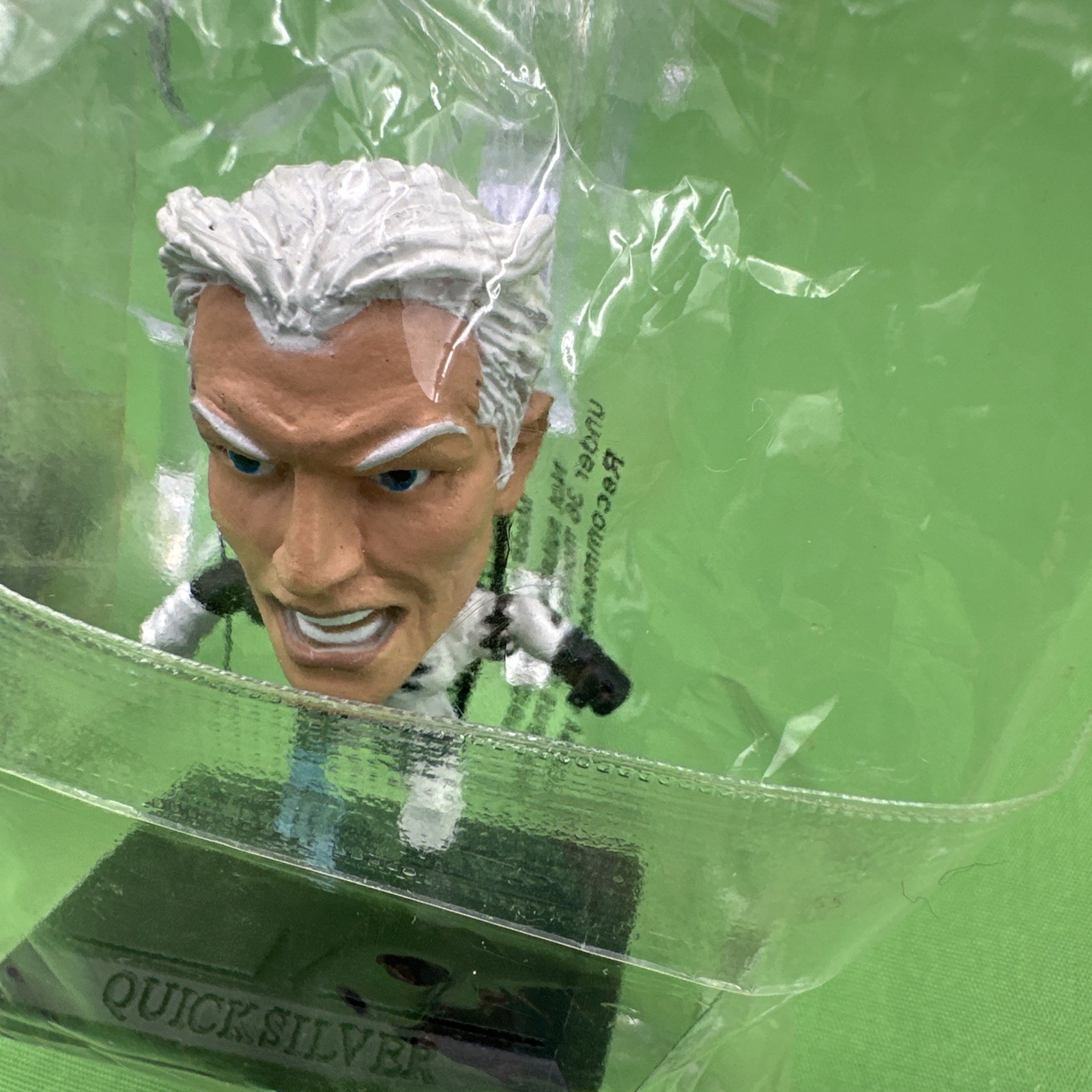 2 Marvel Super Hero Corinthian Small Action Figures, Quicksilver & Blade, 2006