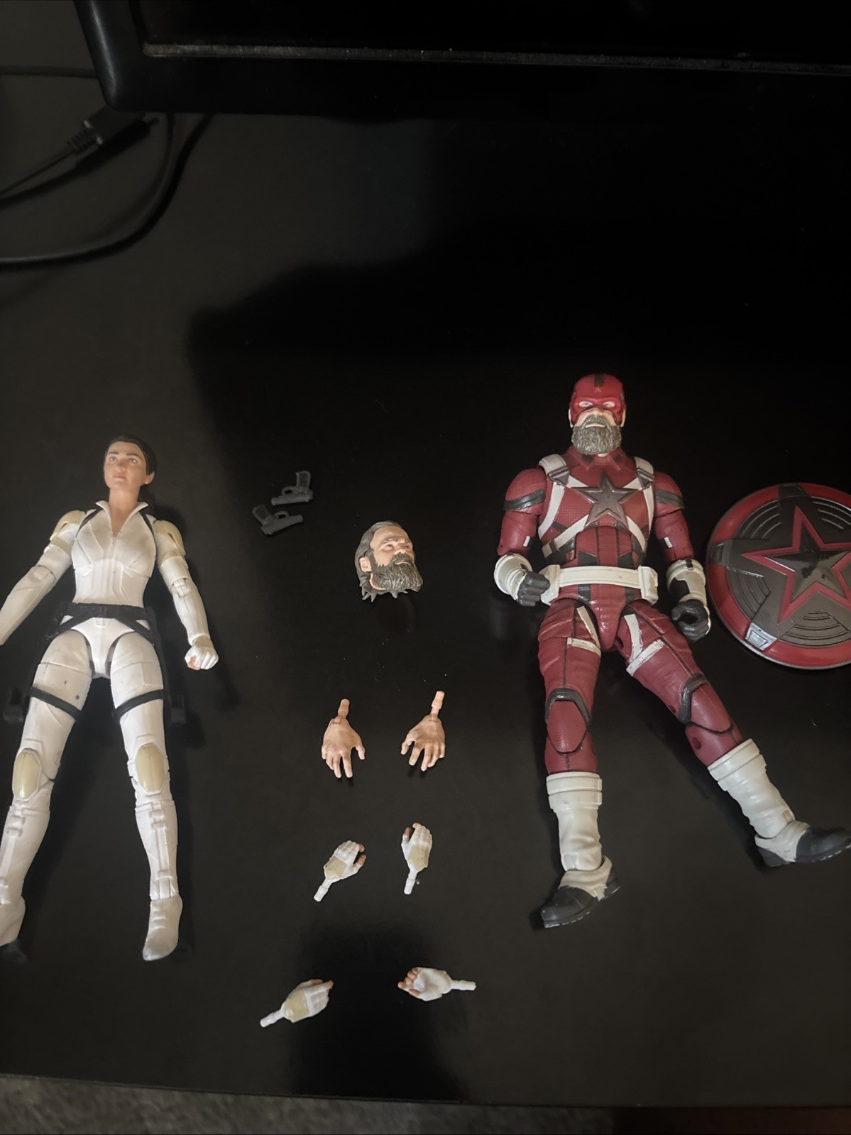 6 Marvel Legends Series Figures Bundle, Iron Man, Wolverine, Doc Ock Etc.