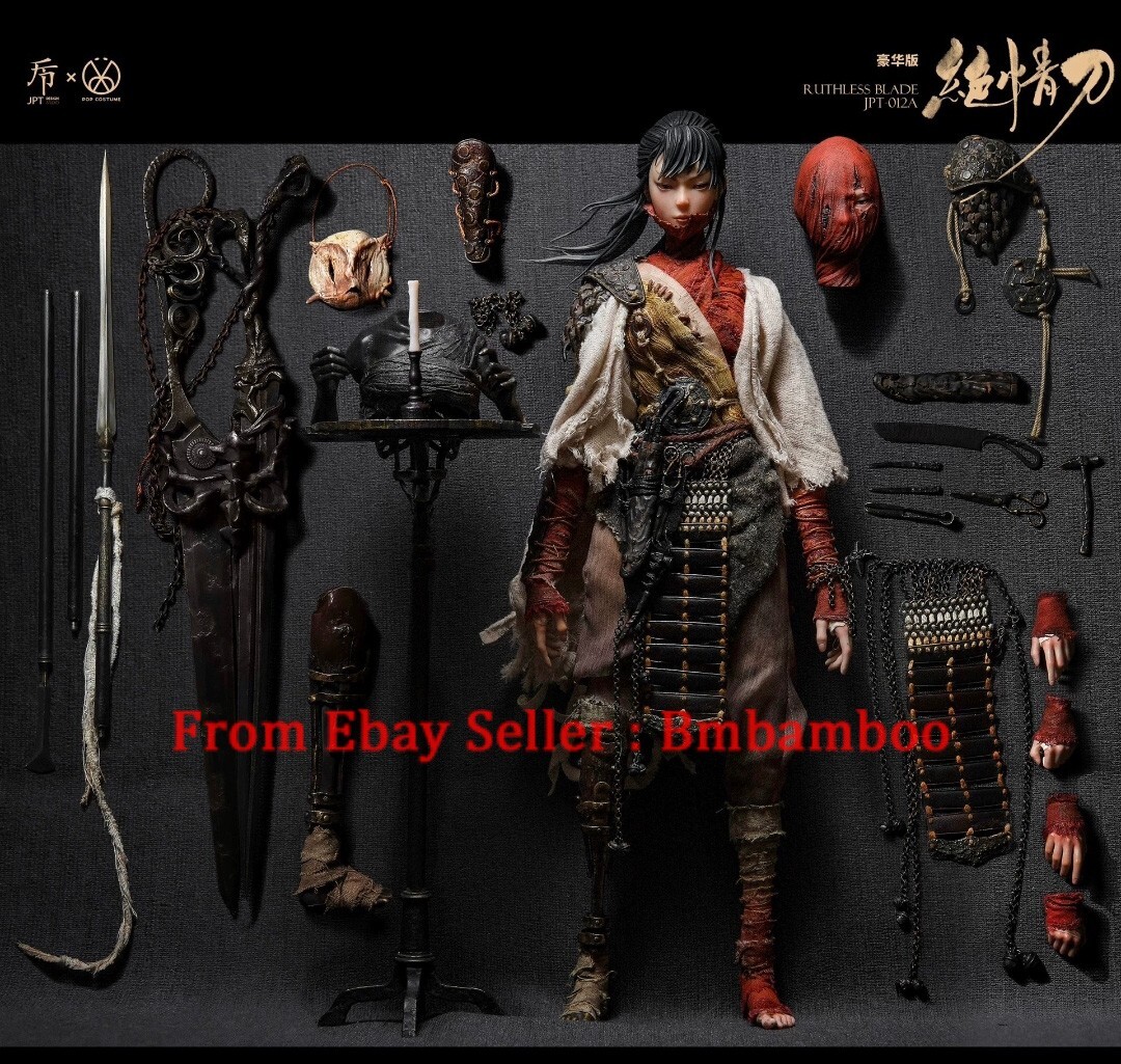 JPT design x POPCOSTUME 1/6 JPT-012A Ruthless Blade Action Figure Deluxe Edition