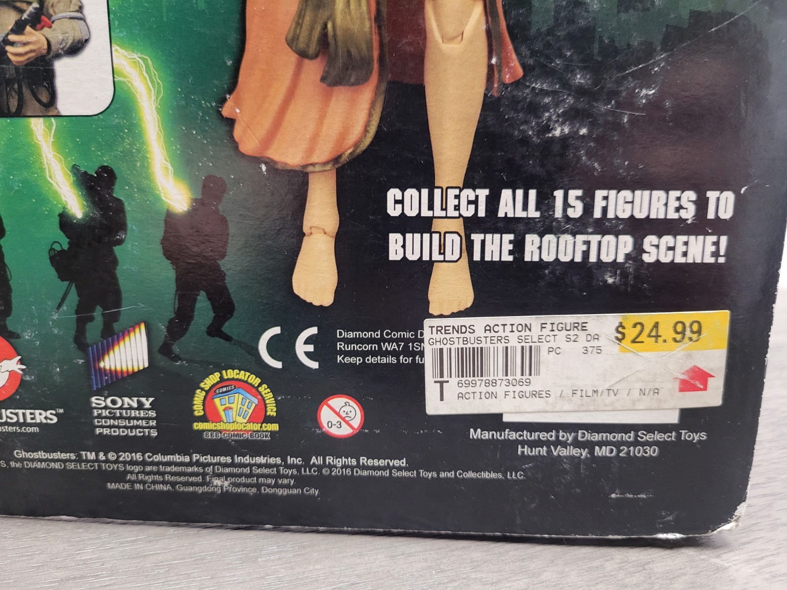 Diamond Select Ghostbusters Select Series 2 Dana Barrett Action Figure