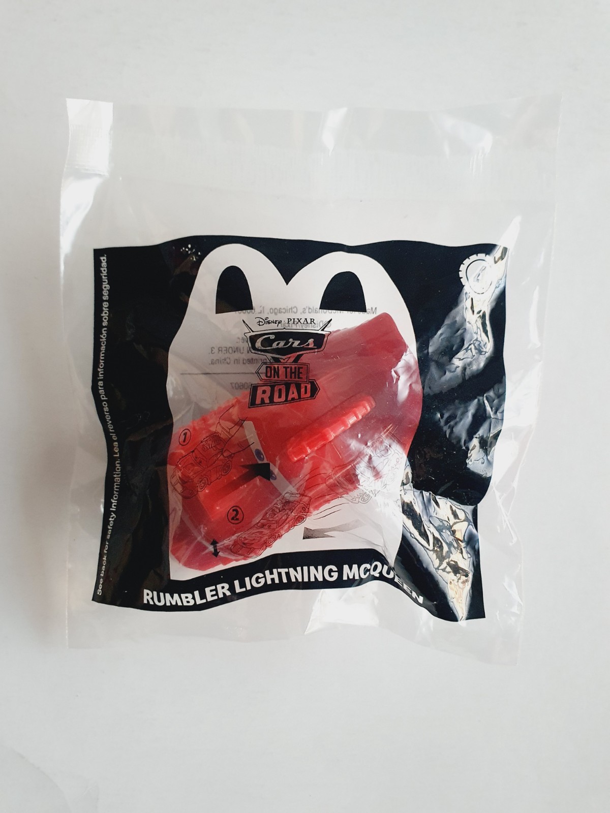 McDonald&rsquo;s 2022 Disney Pixar Cars on the Road – Rumbler Lighting McQueen #4 Toy