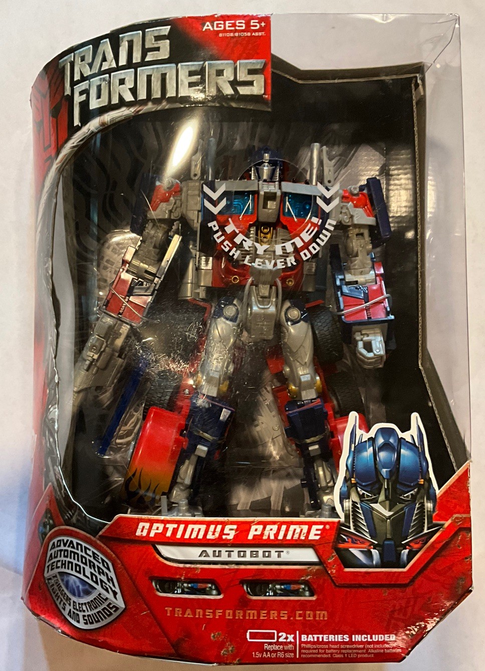 TRANSFORMERS 2007 MOVIE PREMIUM SERIES AUTOBOT OPTIMUS PRIME LEADER Class