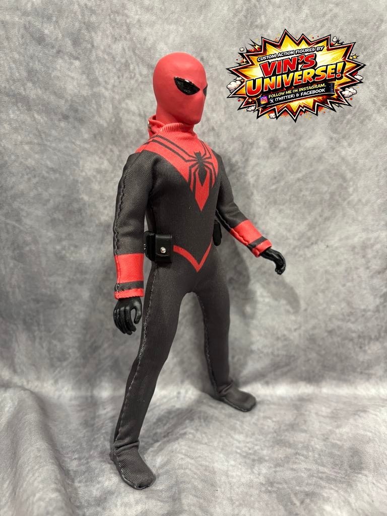 Custom 8&Prime; Mego Scale SpiderMan Assassin Peter Parker Action Figure & NO Box
