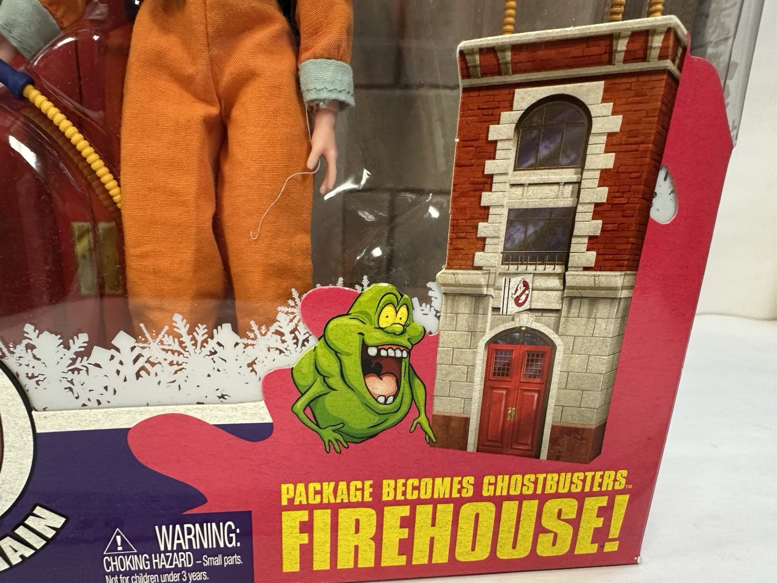 2011 Retro Action The Real Ghostbusters Janine, Samhain & Slimer Firehouse set