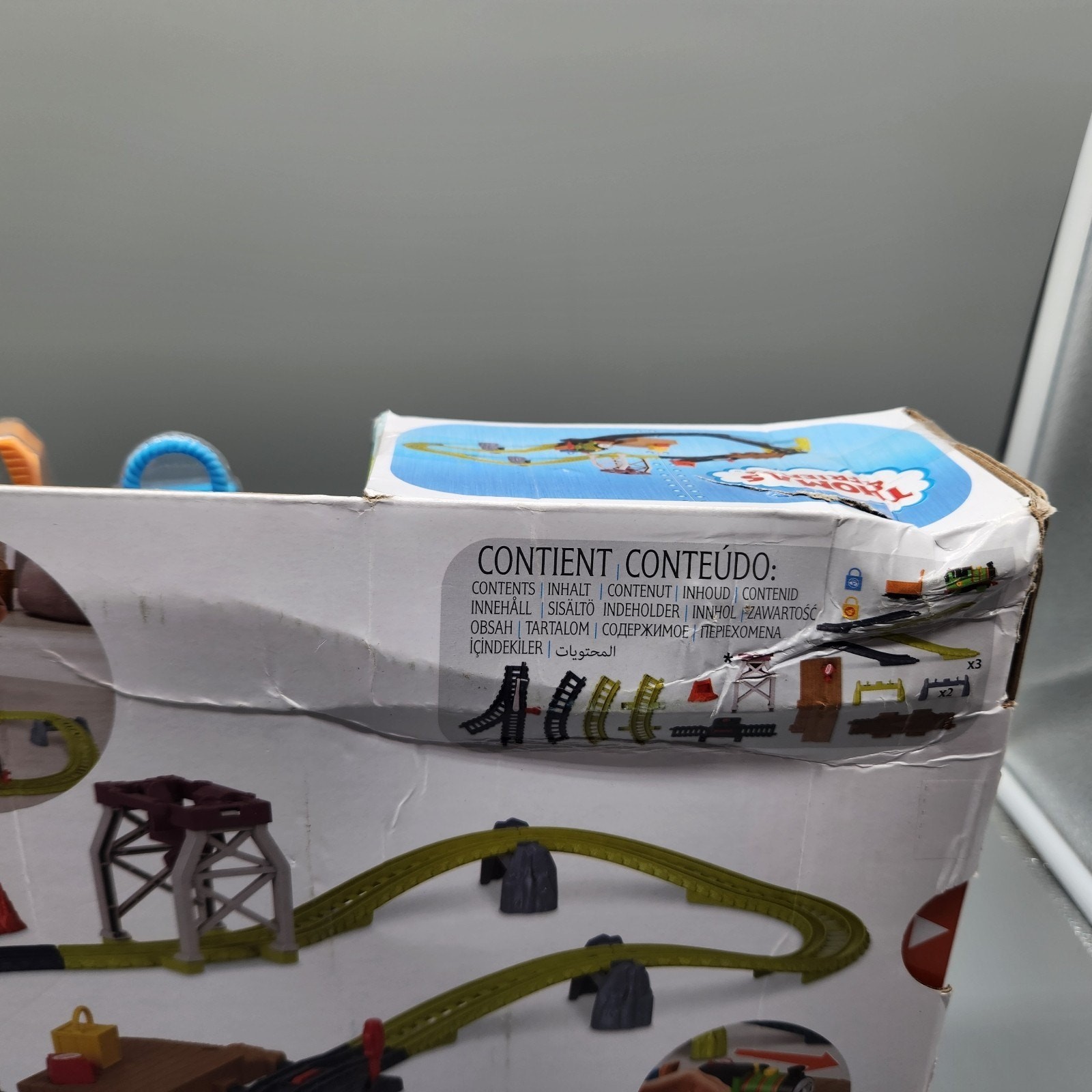 Thomas & Friends Percy&rsquo;s Package Roundup Fisher-Price *BOX DAMAGE 2021 HTF Toy