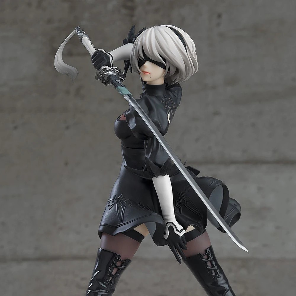 17cm NieR Anime figures standing action figures 9S 2B figurines Doll PVC Model