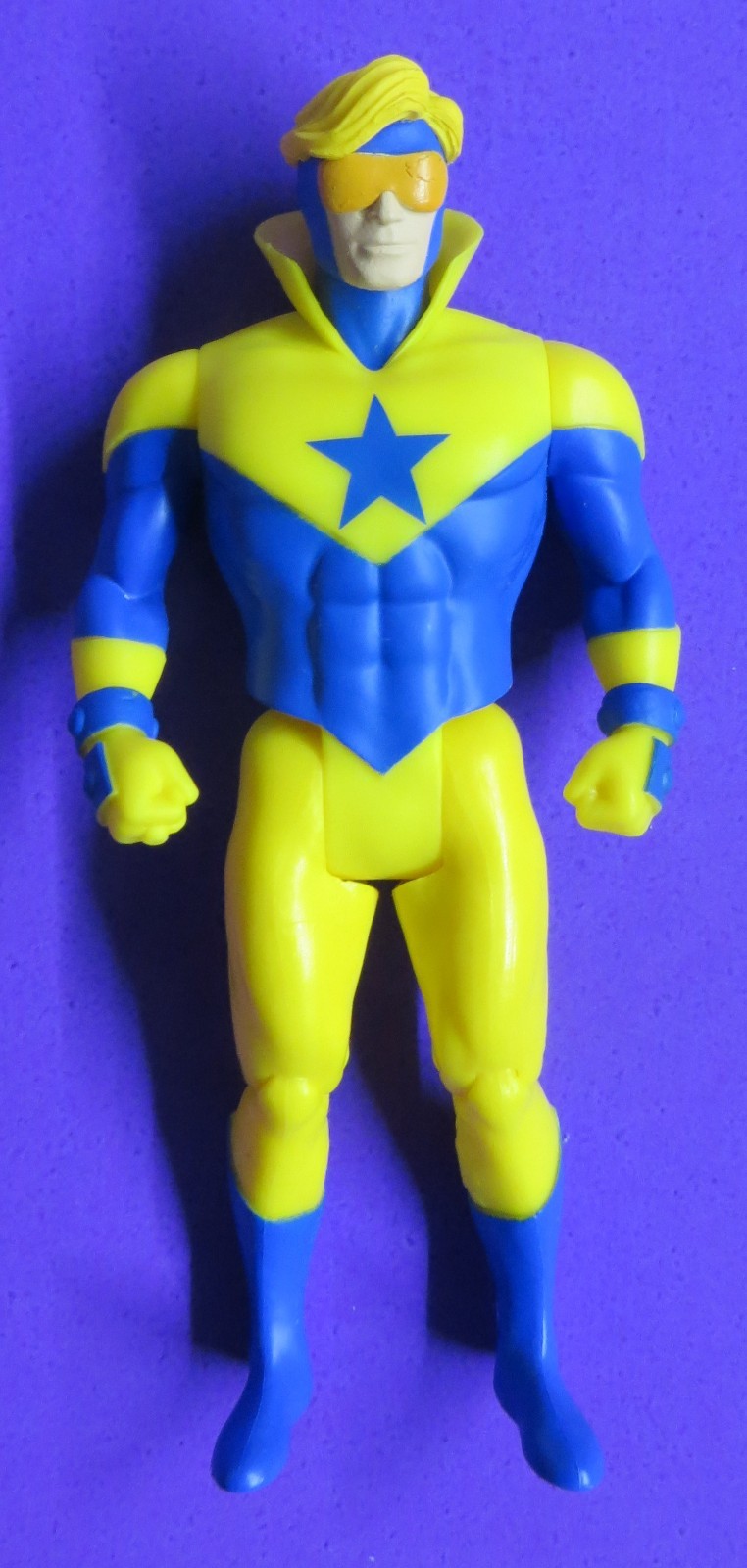 MCFARLANE SUPER POWERS BOOSTER GOLD LOOSE DC Universe DCU Acftion Figure 4&Prime; 5&Prime;