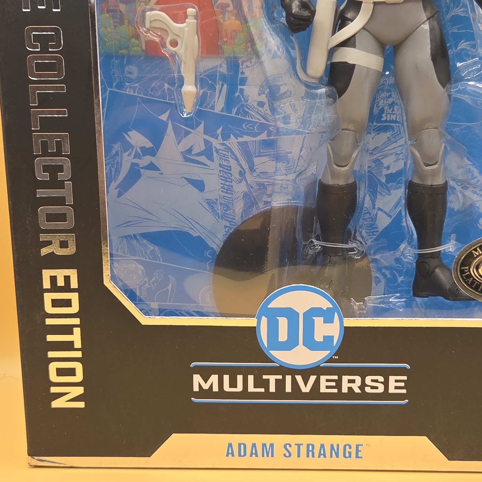 McFarlane Collectors Platinum Edition- Adam Strange action figure DC MULTIVERSE