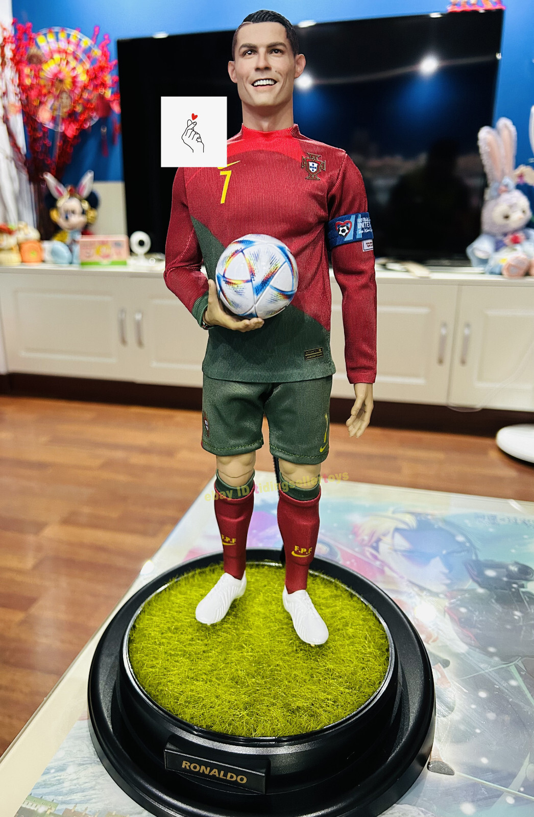 Cristiano Ronaldo Custom 1/6 Action Figure Male Model 12 » The Portuguese Republ