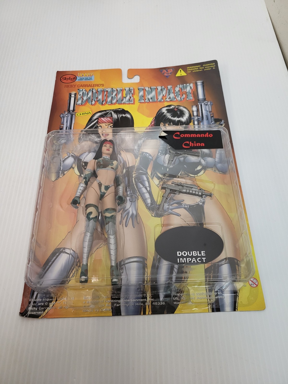 1998 Skybolt Toyz Double Impact Commando China 6&Prime; Action Figure