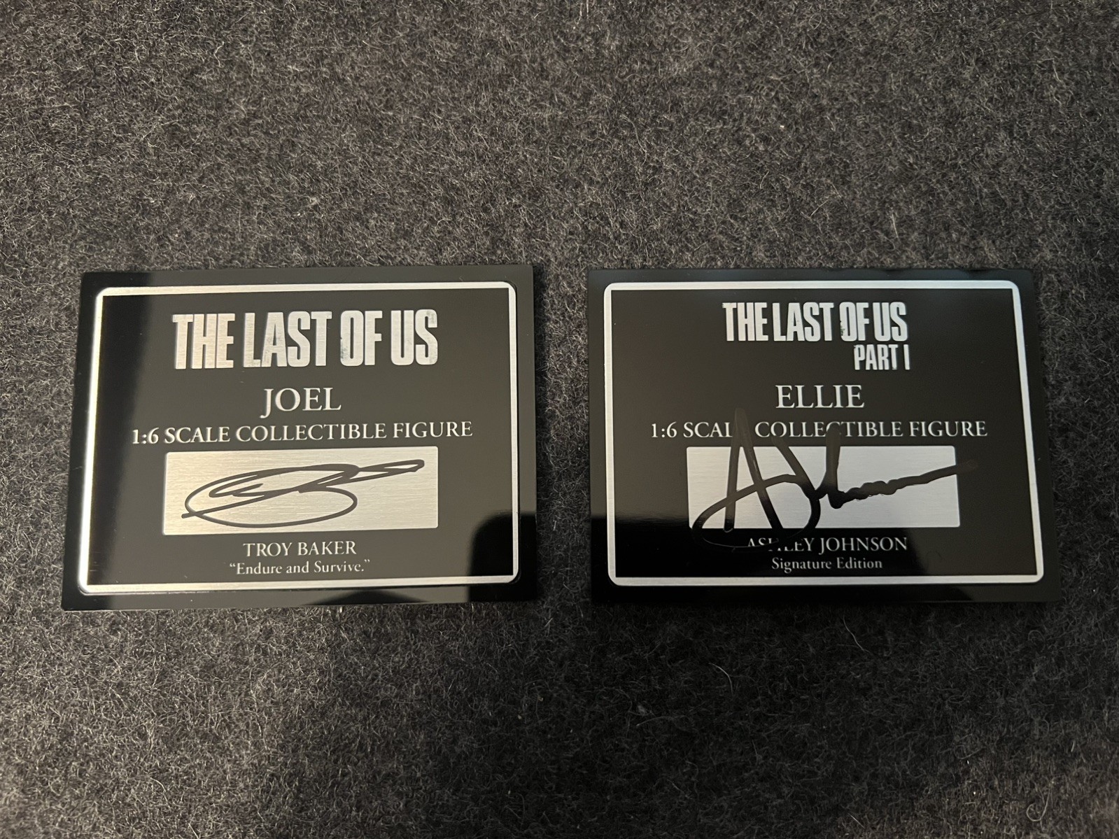 Lim Toys 1/6 The Last of Us Joel Ellie | Hand Signed Play by Troy and Ashley