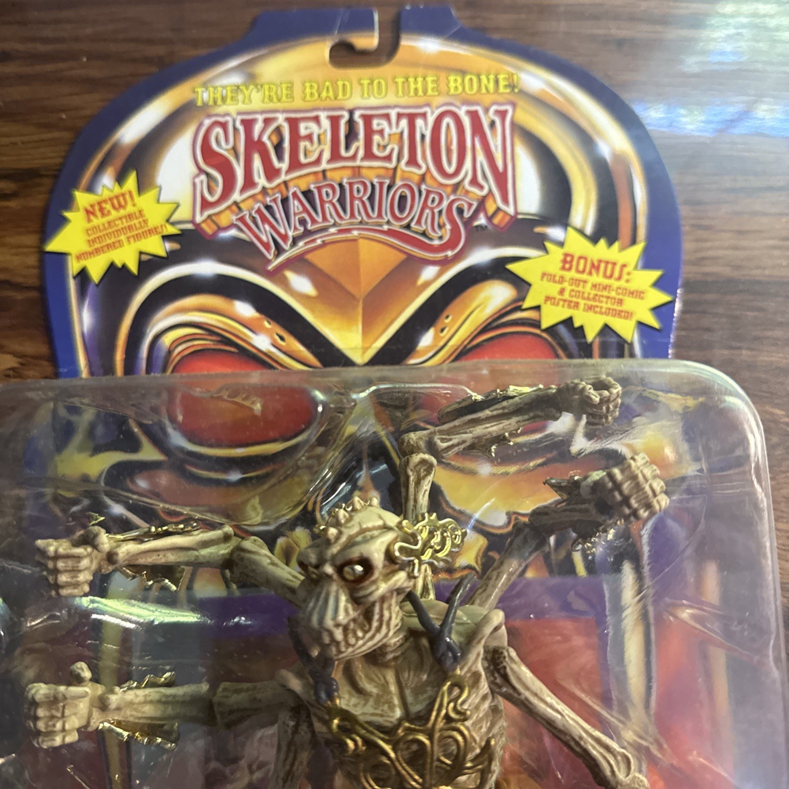 Skeleton Warriors Aracula #8508 Playmates 1994 Collectible 6” Action Figure New
