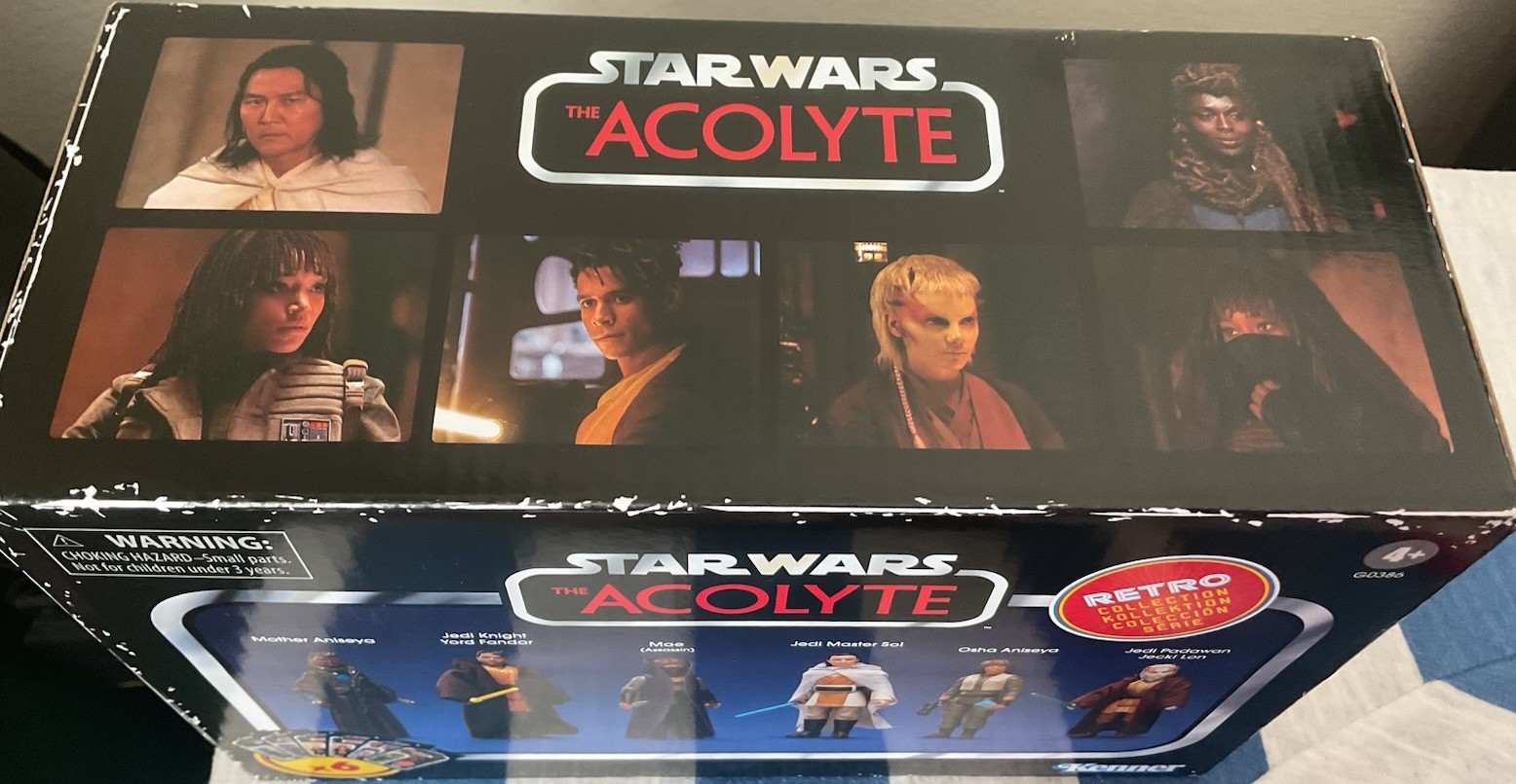 STAR WARS The Acolyte RETRO COLLECTION Multipack 3.75”Collectible Action Figures