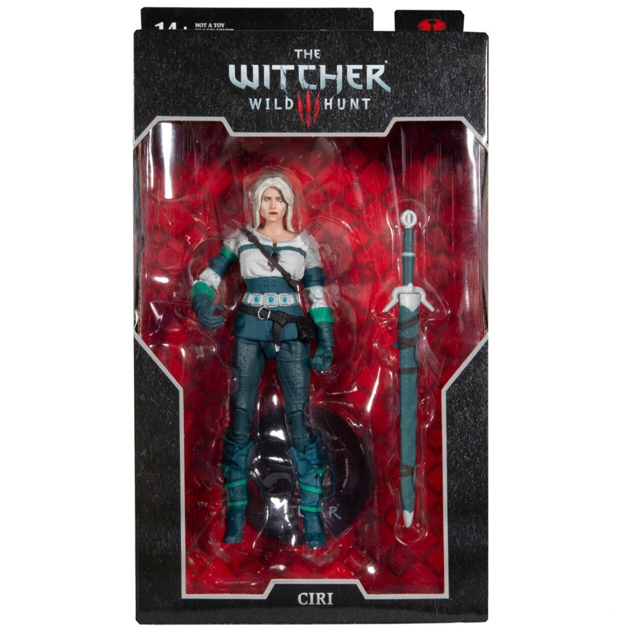 McFarlane Toys The Witcher Gaming CIRI (Elder Blood) 7&Prime; Action Figure