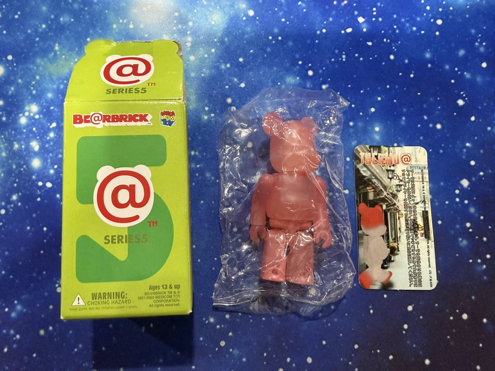 Medicom Bearbrick 100% Series 5 Thermo Be@rbrick S5 w card and box color change