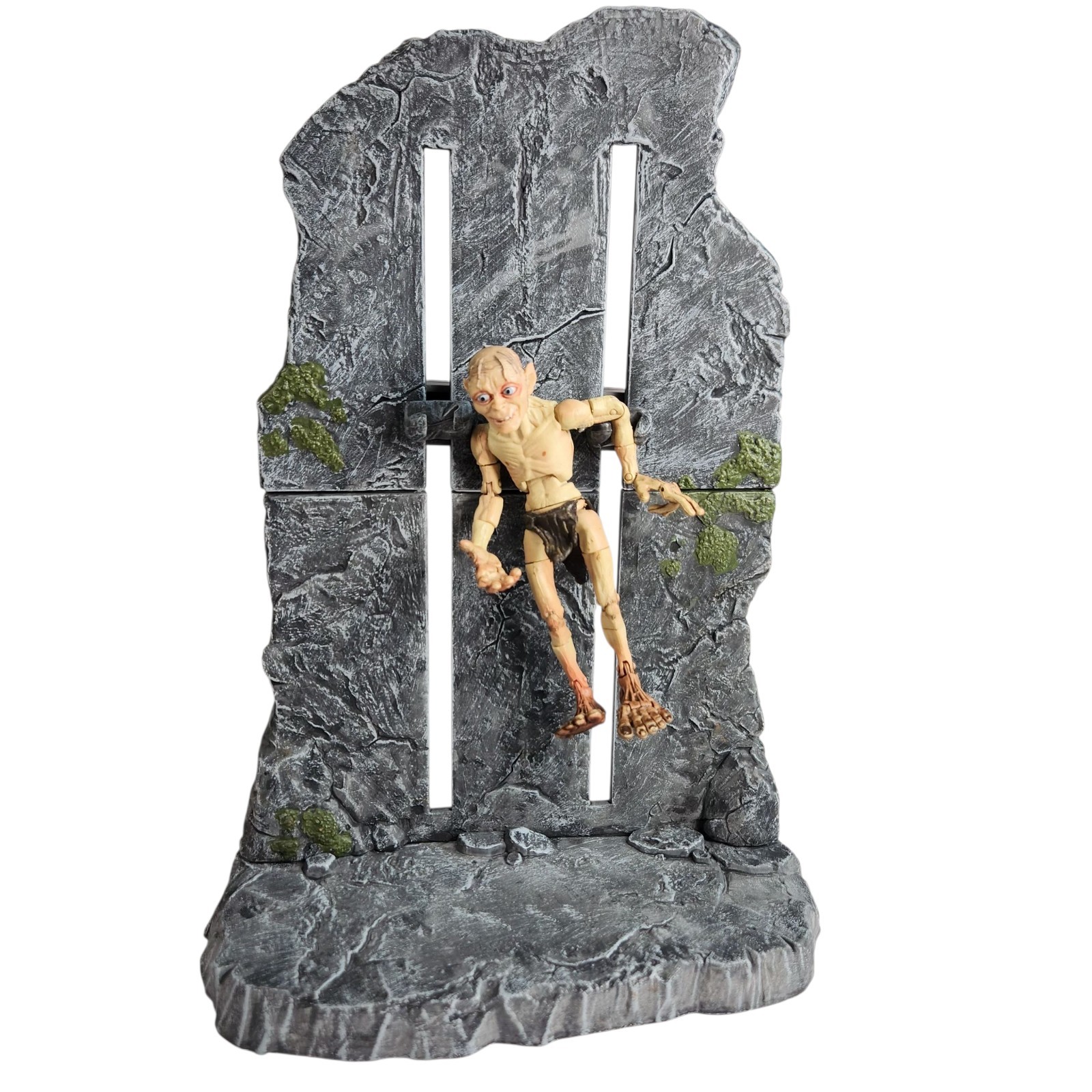 ToyBiz 2003 LOTR ROTK Super Poseable Gollum Hobbit Smeagol Loose Figure Complete