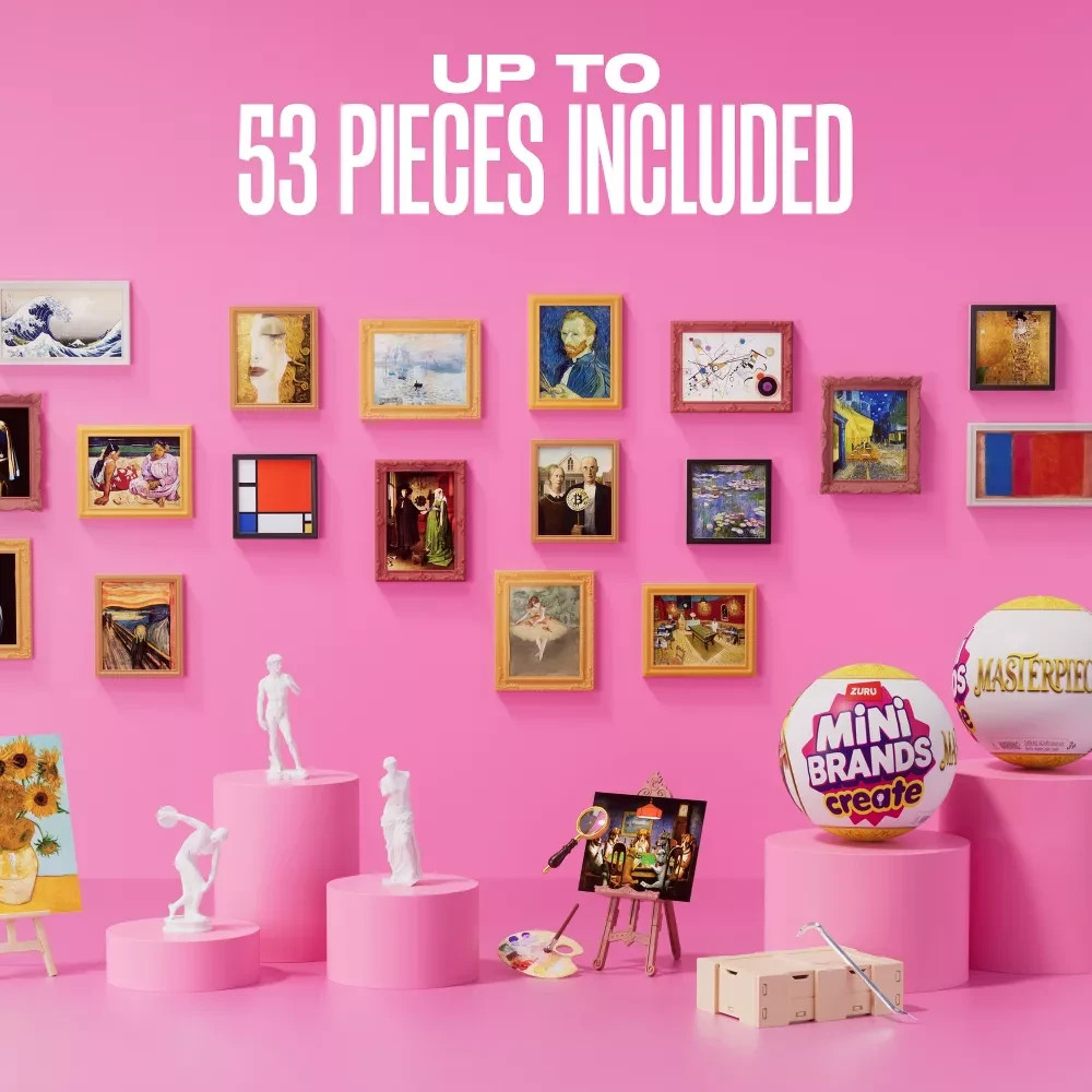 Mini Brands Create MASTERPIECES – Iconic Luxury Ultra Rare – NEW You Choose!