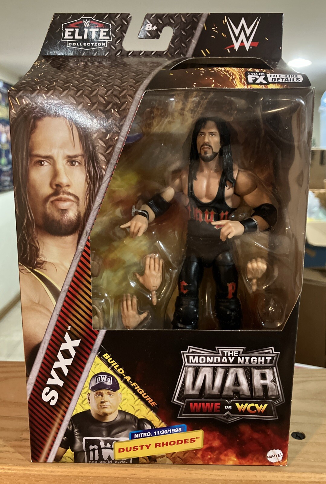 WWE Elite Monday Night War Series 5 SYXX Wrestling Figure CHASE VARIANT