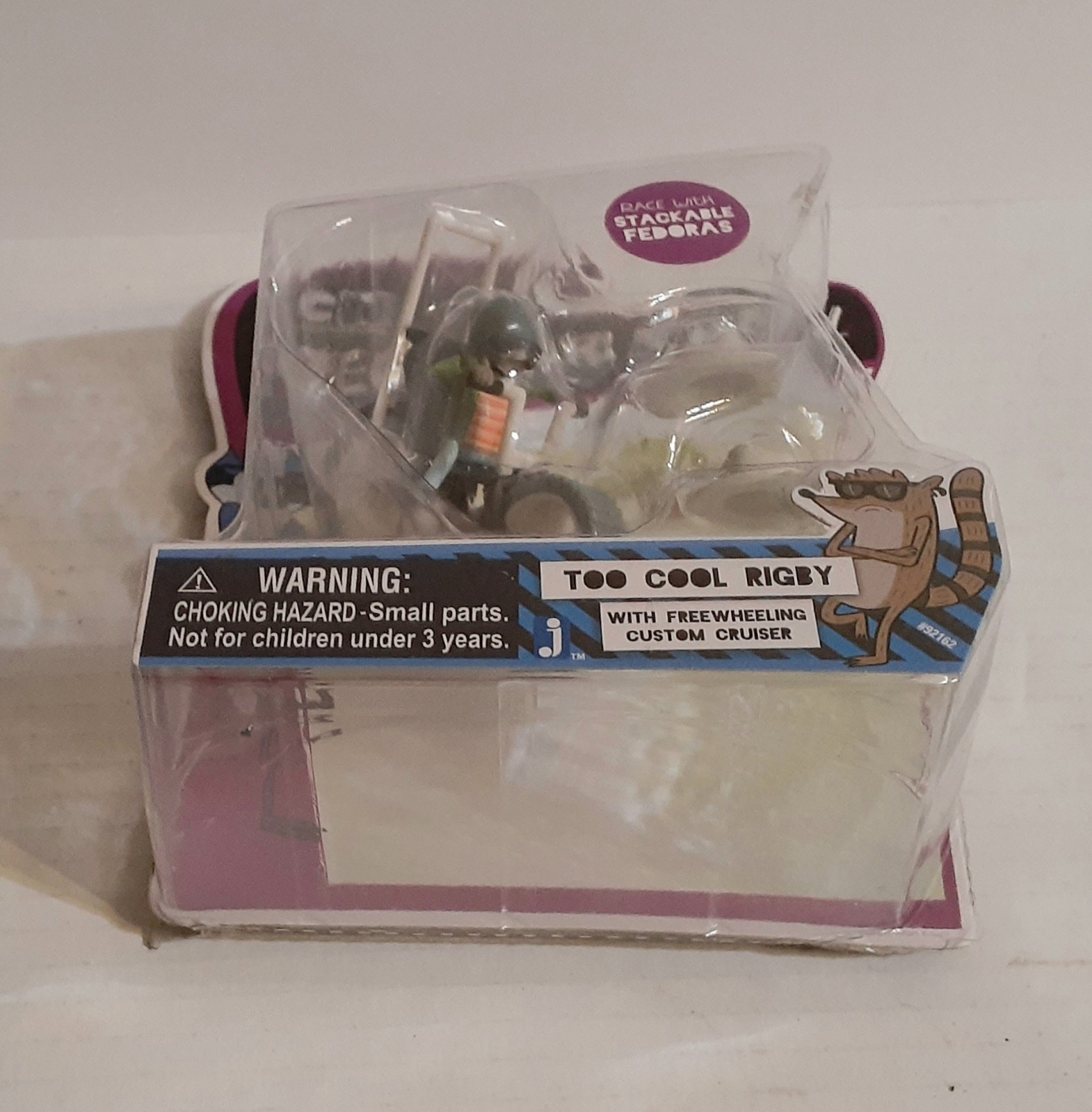 Regular Show Too Cool Rigby with Custom Cruiser – New Jazwares