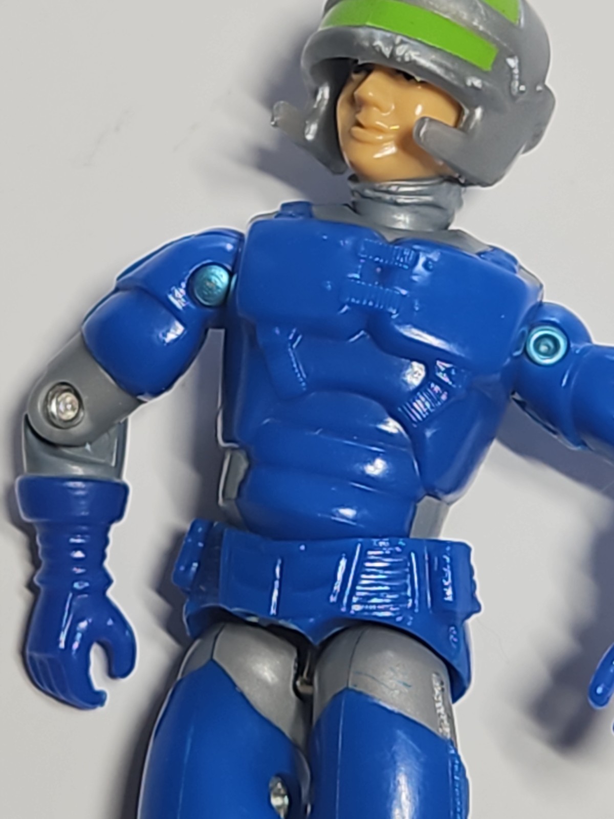 GI Joe 1994 « Gears » Power Fighter Driver Action figure Helmet Read Description