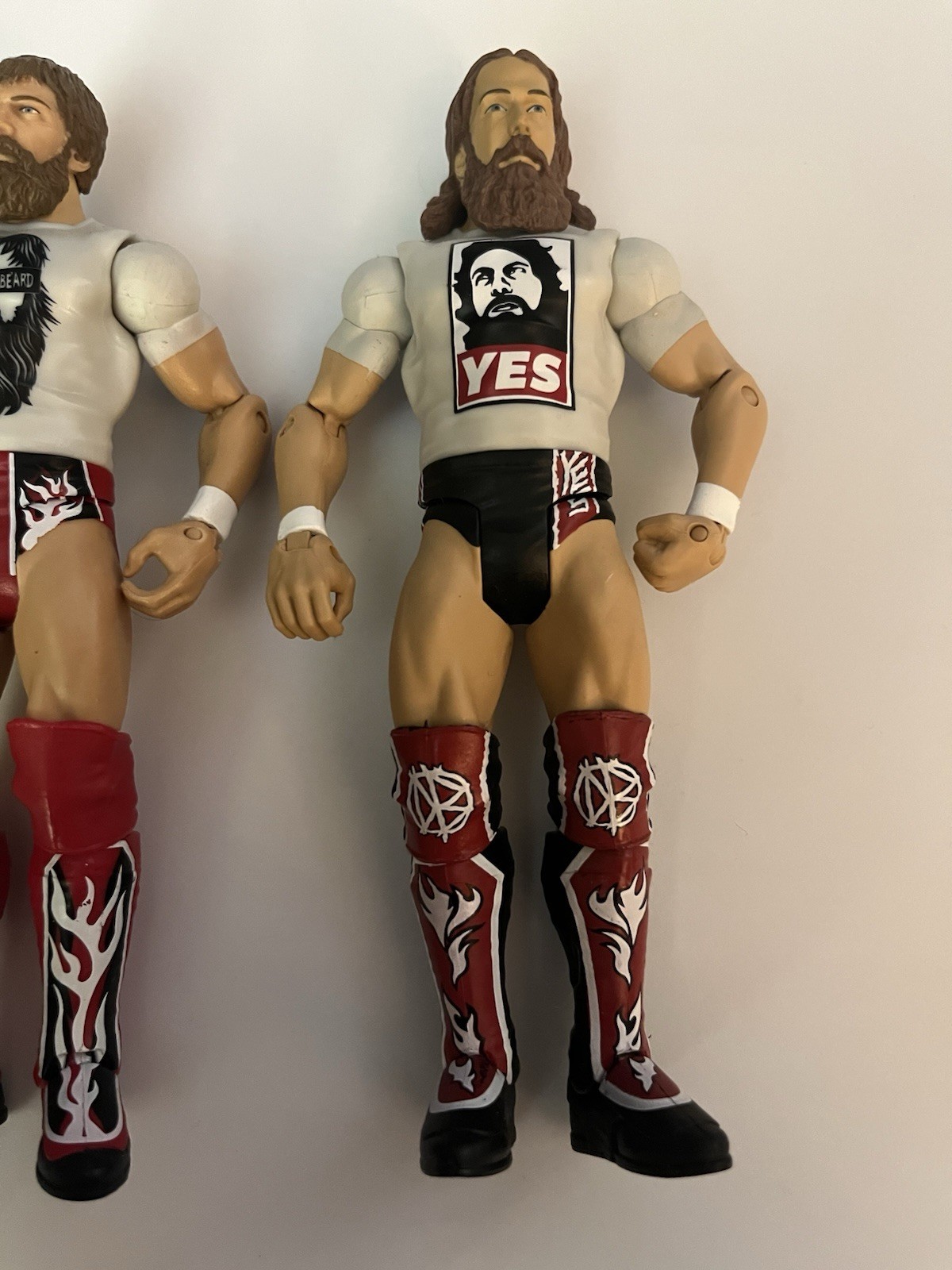 WWE MATTEL DANIEL BRYAN BASIC SUPERSTAR ENTRANCES ACTION FIGURE LOT YES NO