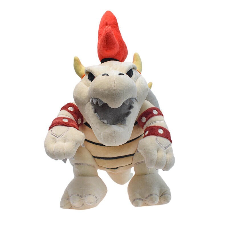 13&Prime; Super Mario Bros Dry Bones Bowser Koopa Plush Stuffed animal Doll toy