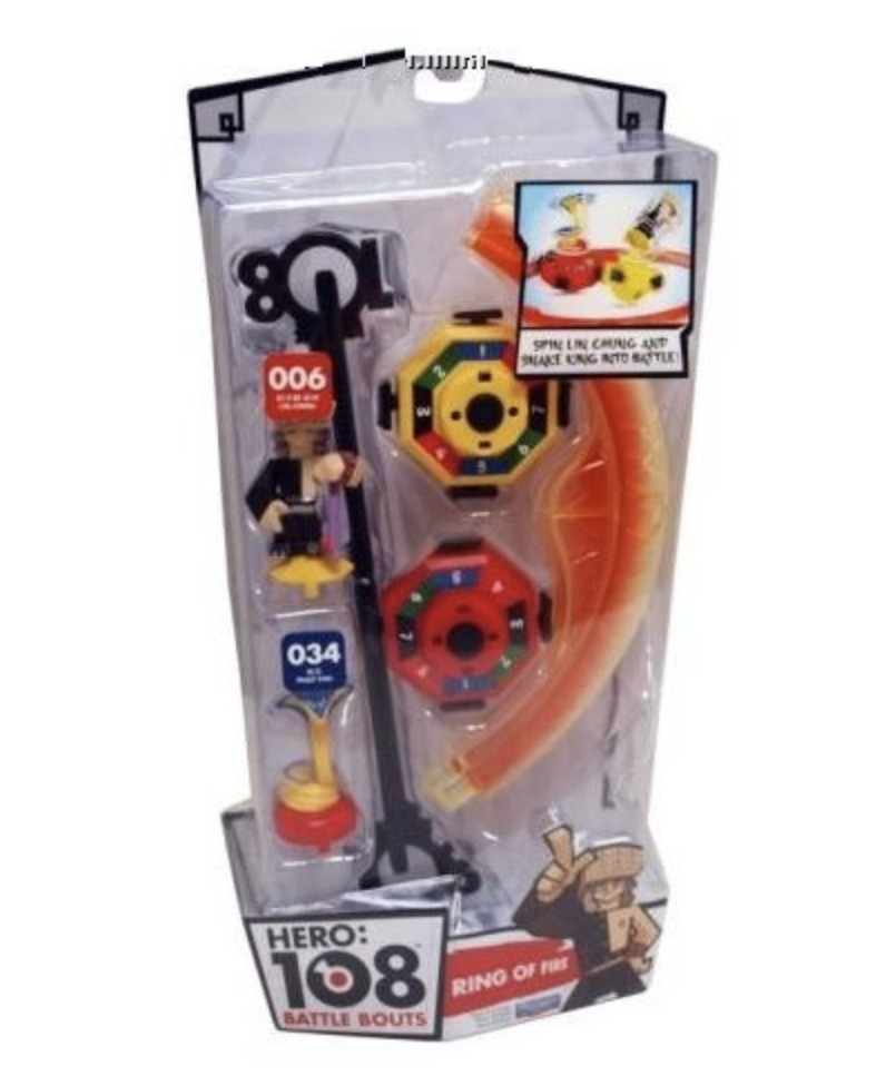 HERO: 108 Battle Bouts Action Figures Ring of Fire
