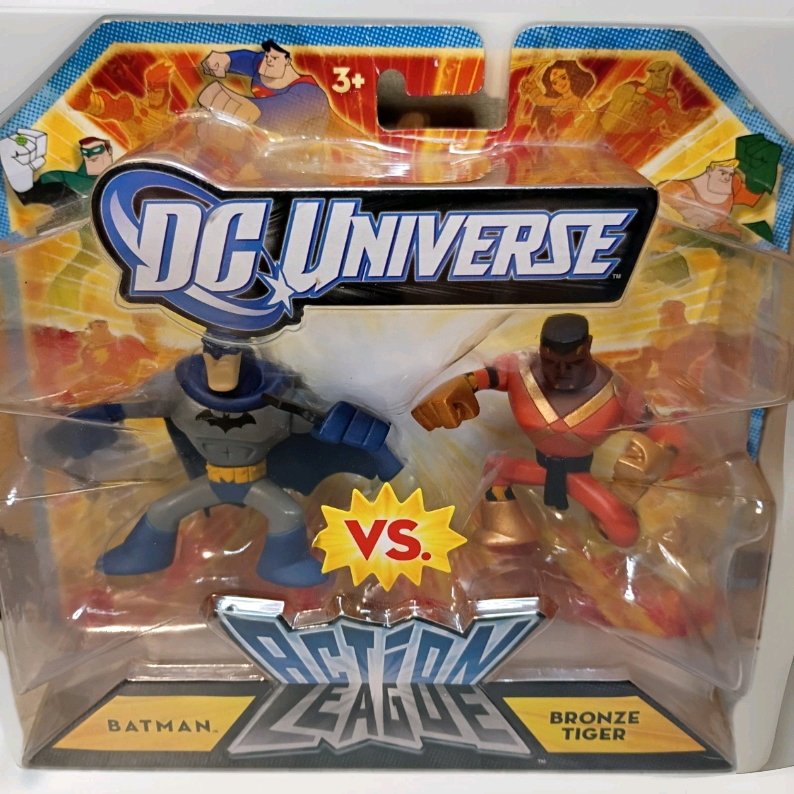 Mattel DC Universe Action League Batman vs. Bronze Tiger Boxed Action Figure Set