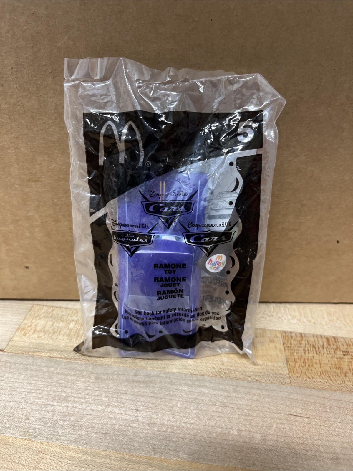 Disney Pixar CARS Movie McDonalds Ramone Purple #5 Car Sealed 2006. Box 144