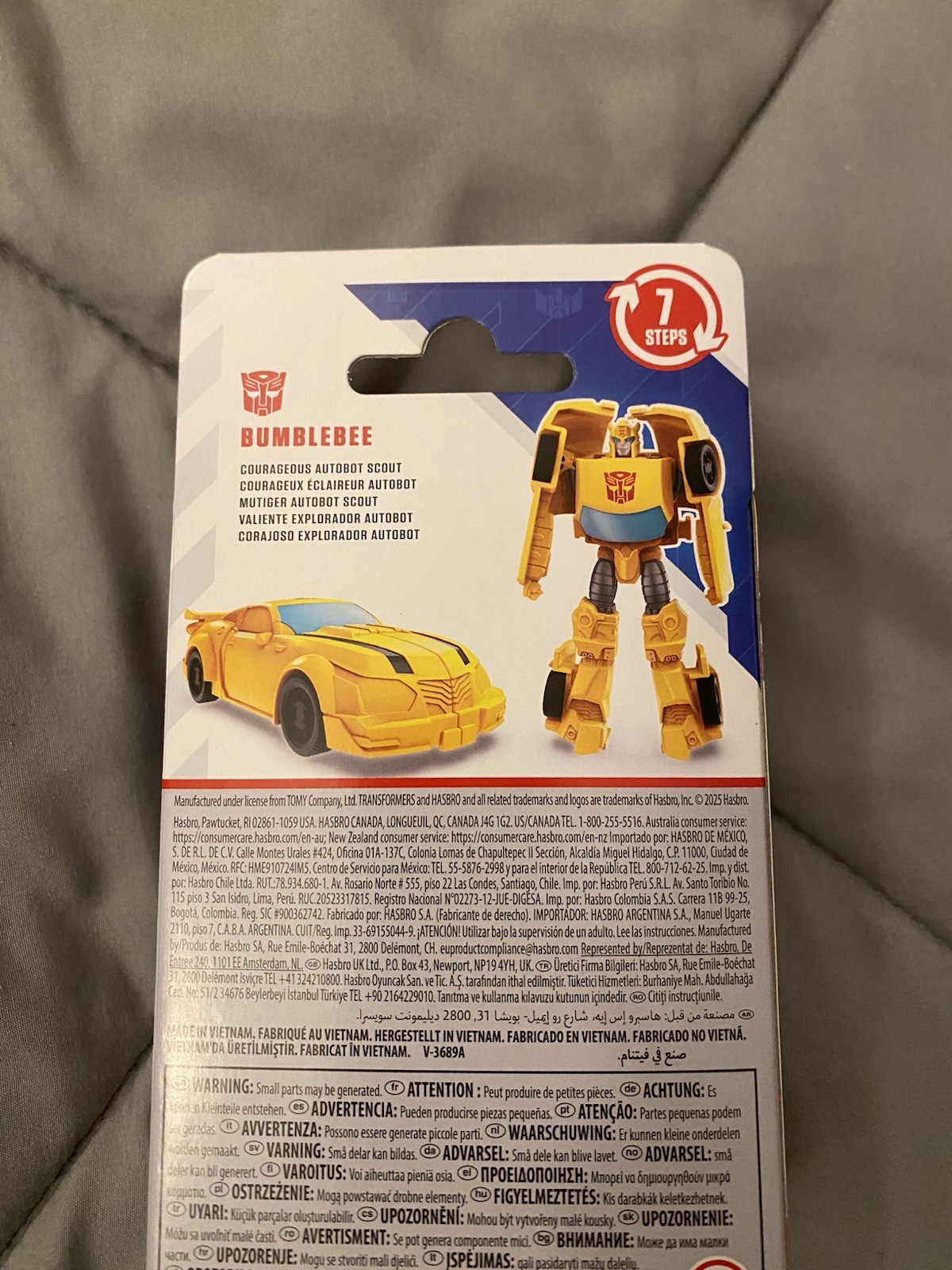Transformers BUMBLEBEE Figure 2 in 1 MORE THAN MEETSTHE EYE SERIES-Hasbro New