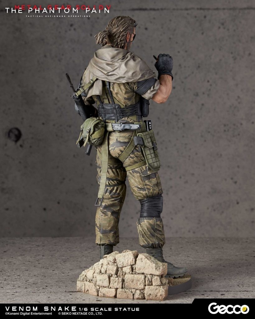 Metal Gear Solid Phantom Pain Venom Snake LE 1/6 Scale Figure Statue GECCO NEW