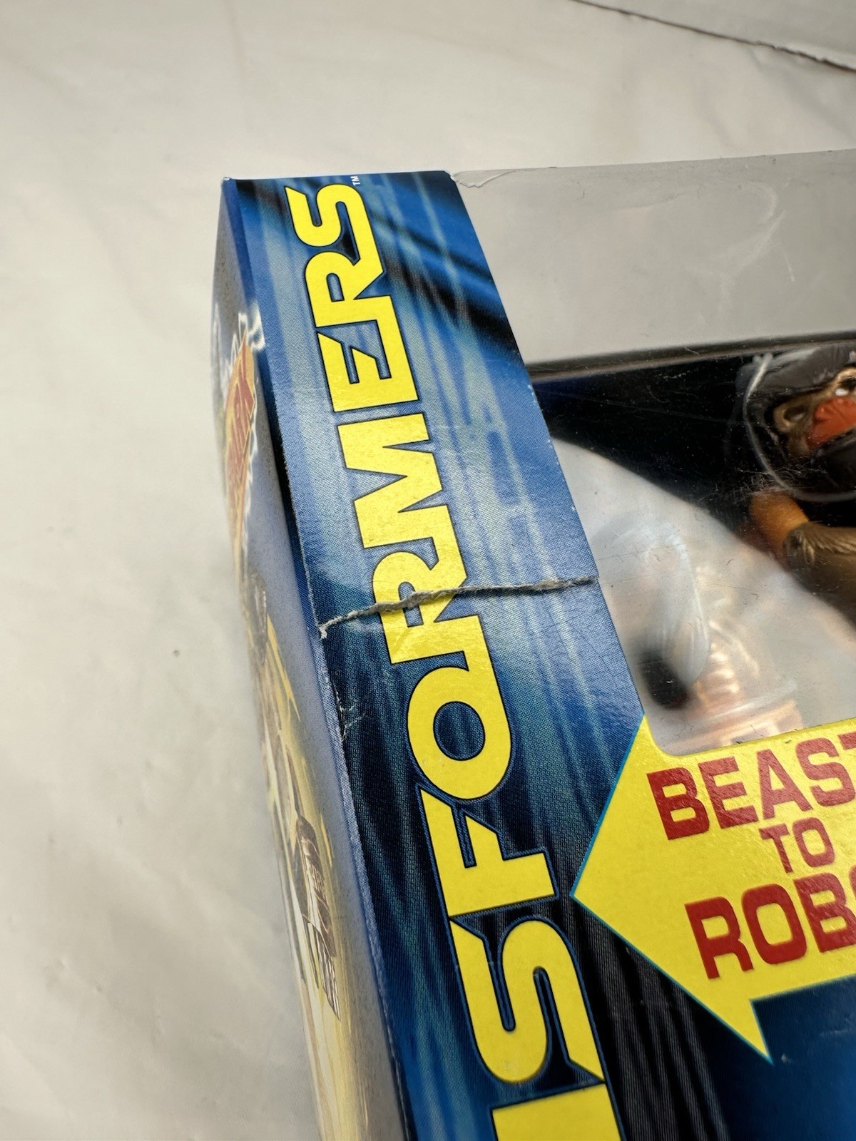Vintage 2000 Transformers Beast Machines Mega Blast Punch Optimus Primal Gorilla