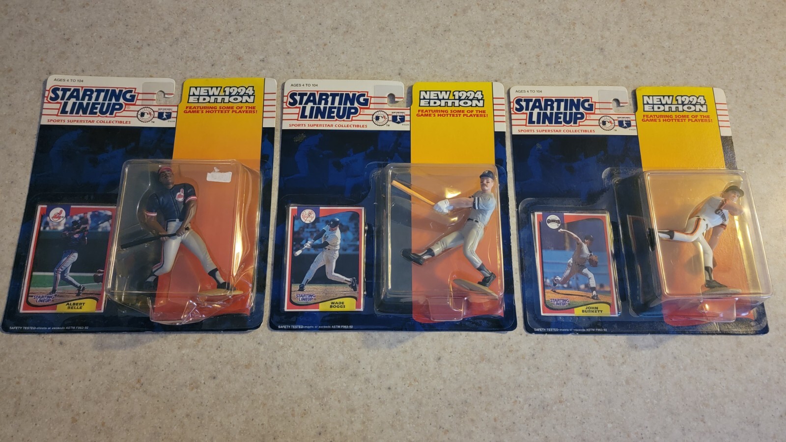 1994 Kenner Starting Lineup Baseball Set Break combined shipping