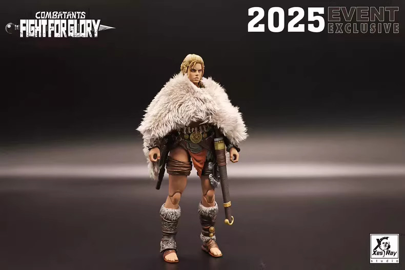 Xesray Studio Fight for Glory Combatants Exclusive Gold Hildr 1/12 Action Figure