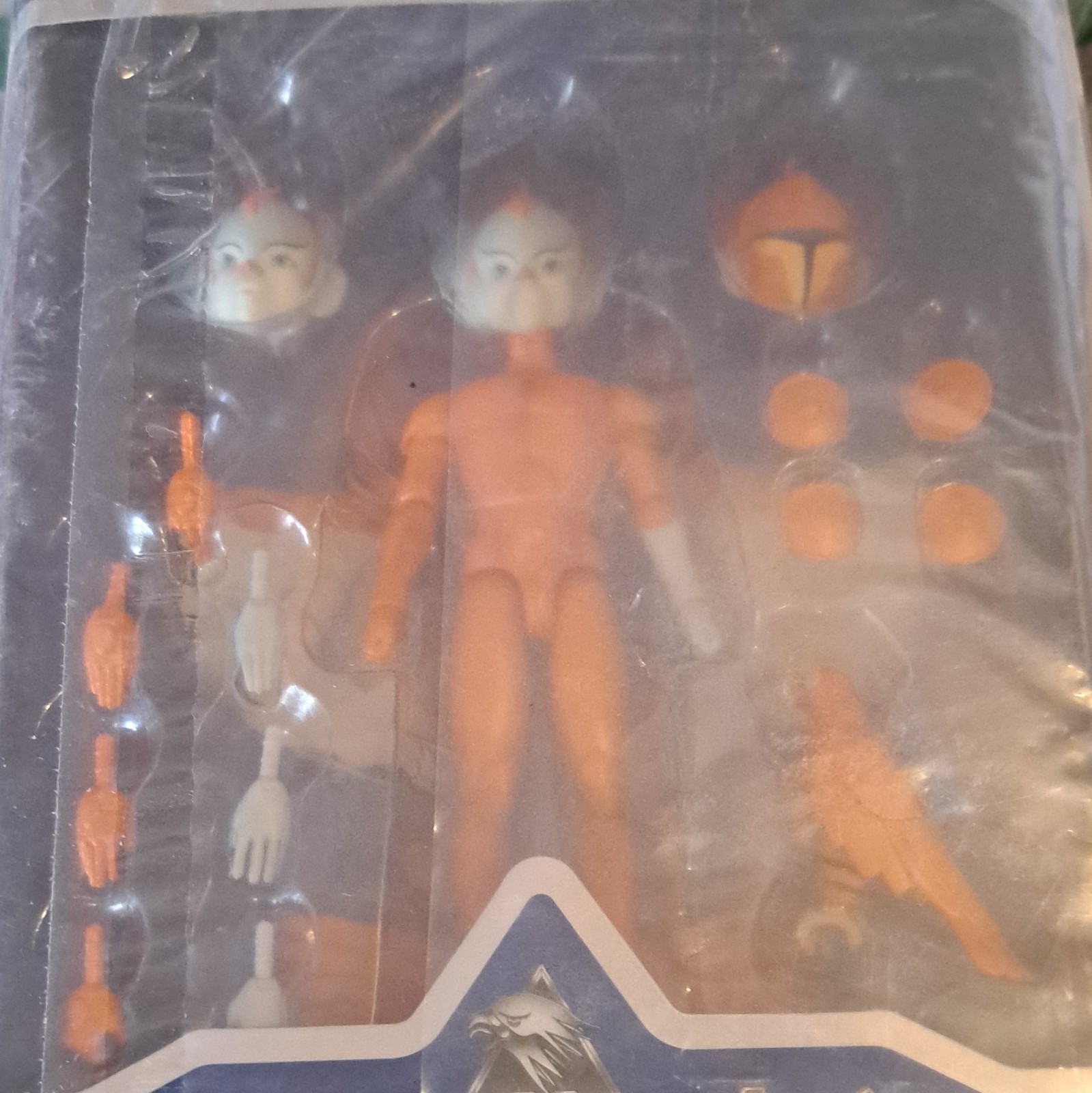 Super7 SilverHawks Copper Kidd Action Figure Boxed w/ Alt Head, Hands, Mask