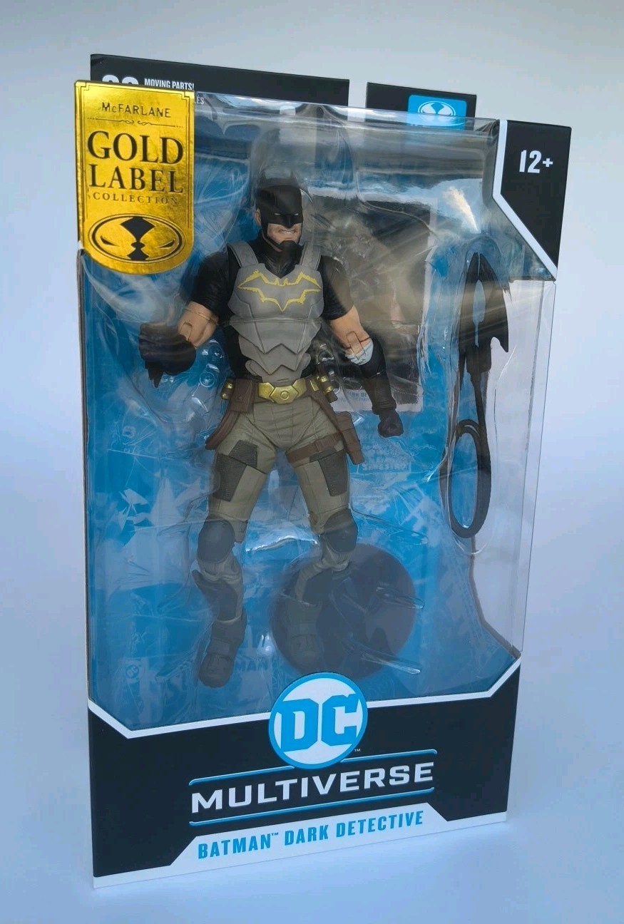 McFarlane DC Multiverse Gold Label Batman Dark Detective Brand New NIB