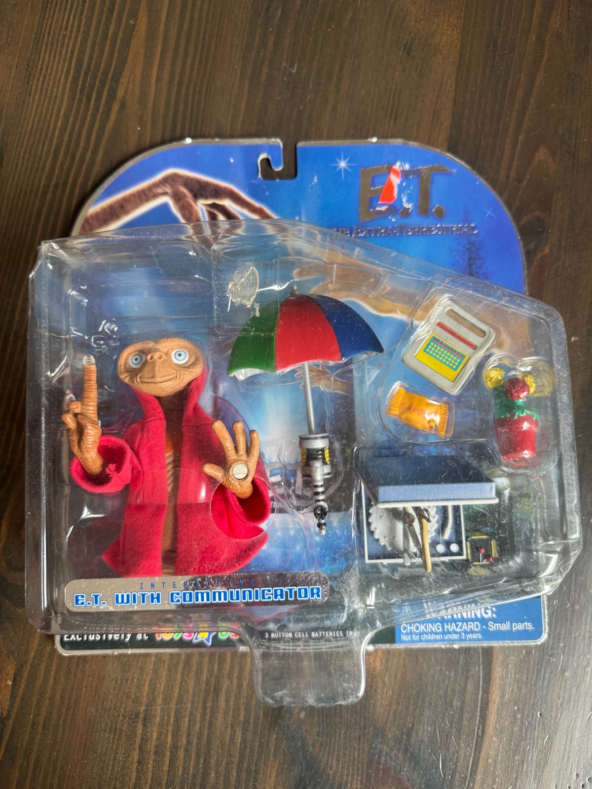 Rare! E.T. INTERACTIVE PLAYSET! NIB Toys R Us exclusive 2001 Pacific Playthings