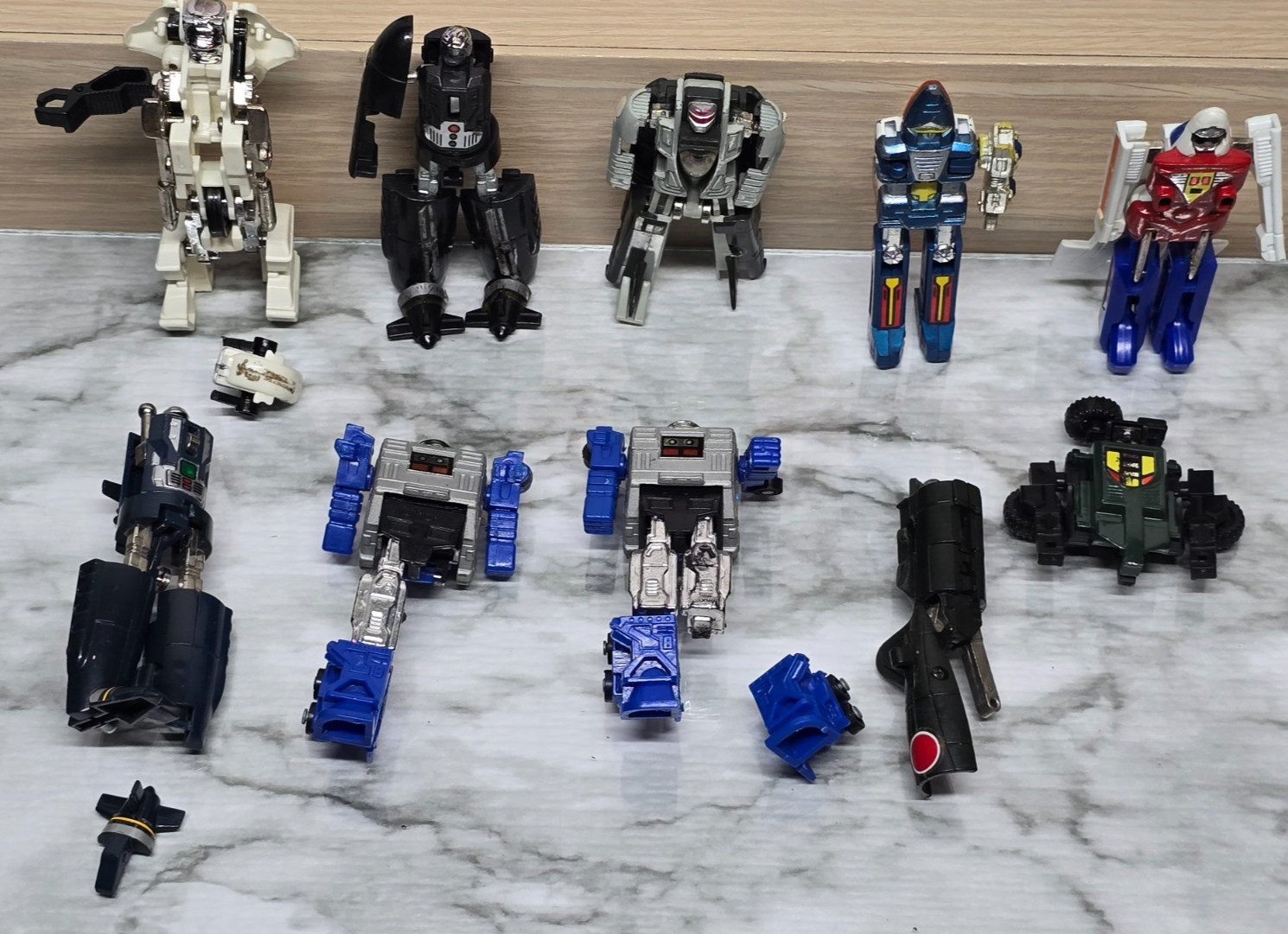 Assorted Bandai Gobots Action Figure Transformer Toy Lot / Replacement Repair