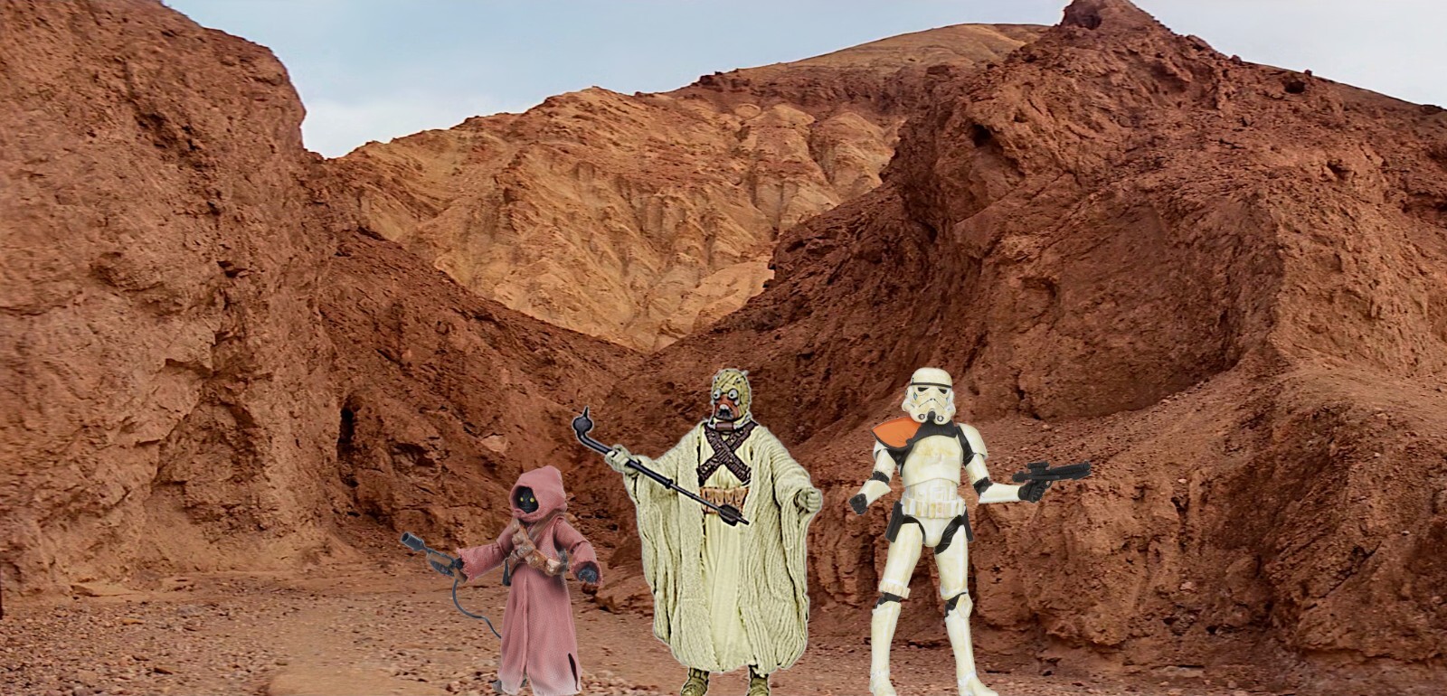 Star Wars Hasbro Kenner Black Series 6&Prime; 3.75&Prime; Action Figure Diorama Backdrop #9