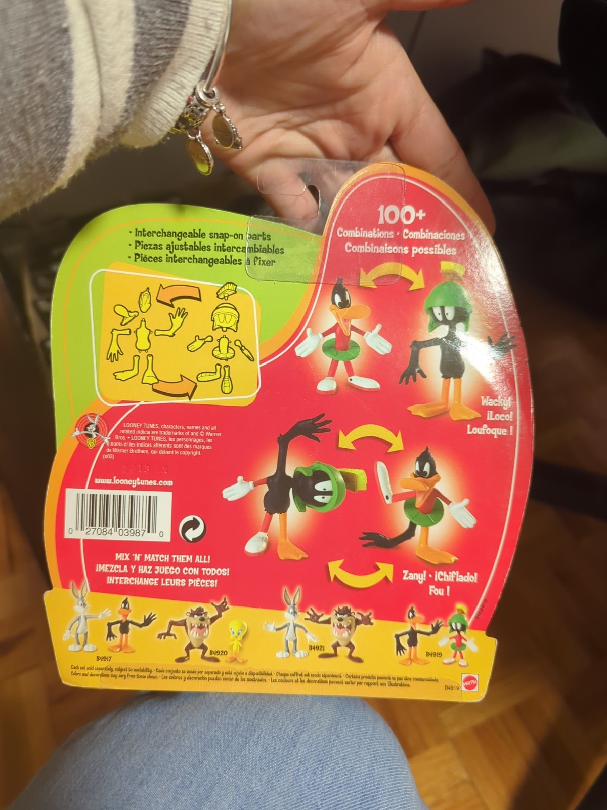 Looney Tunes Krazy Kombos Action Figures Sealed Daffy And Martian Warner Bros