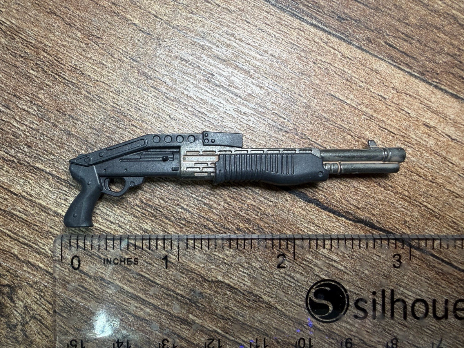 Valaverse Action Force Pistol Grip Tactical Shotgun Weathered Custom Fodder
