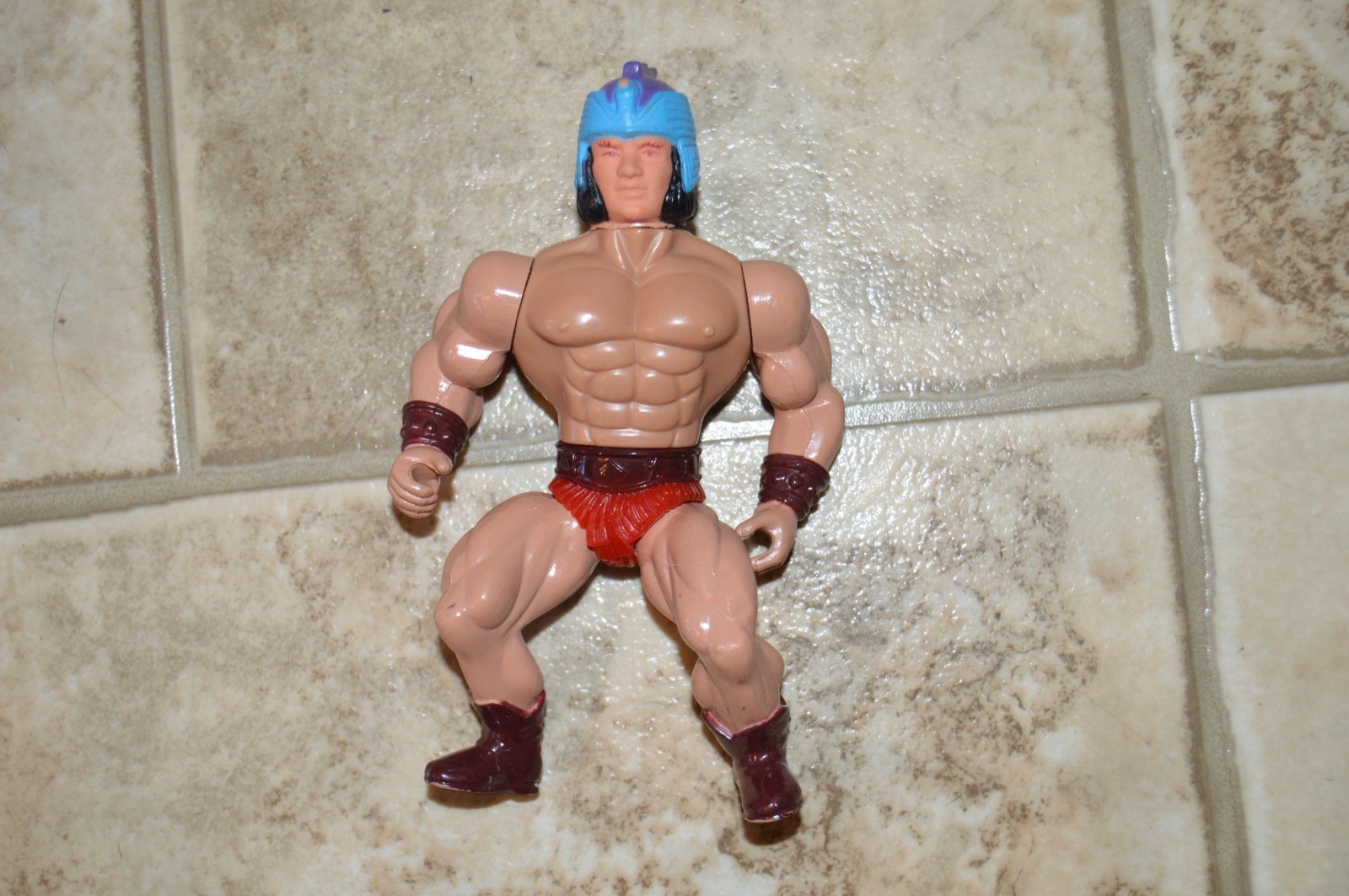 Vintage Sewco Galaxy Fighters Daton Magnon Action Figure MOTU Knock Off Bootleg