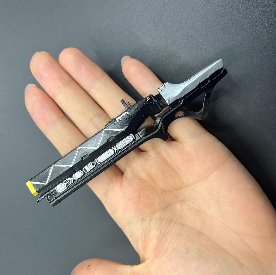 Painted 1/12 Sword Weapon Decor Model For DIY 6&Prime; Action Figure notaman vtoys