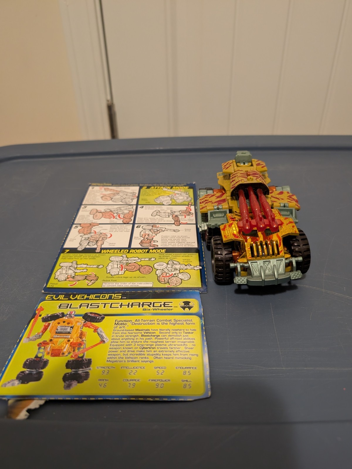 Transformers Beast Wars Blastcharge Vehicon Transforming Action Figure